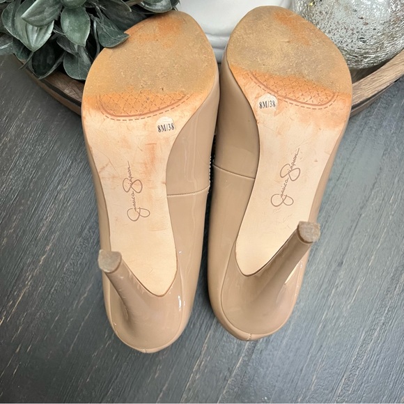 Size 8 Jessica Simpson Classic Platform Pump Heel Ht 4.5 in - Picture 4 of 8